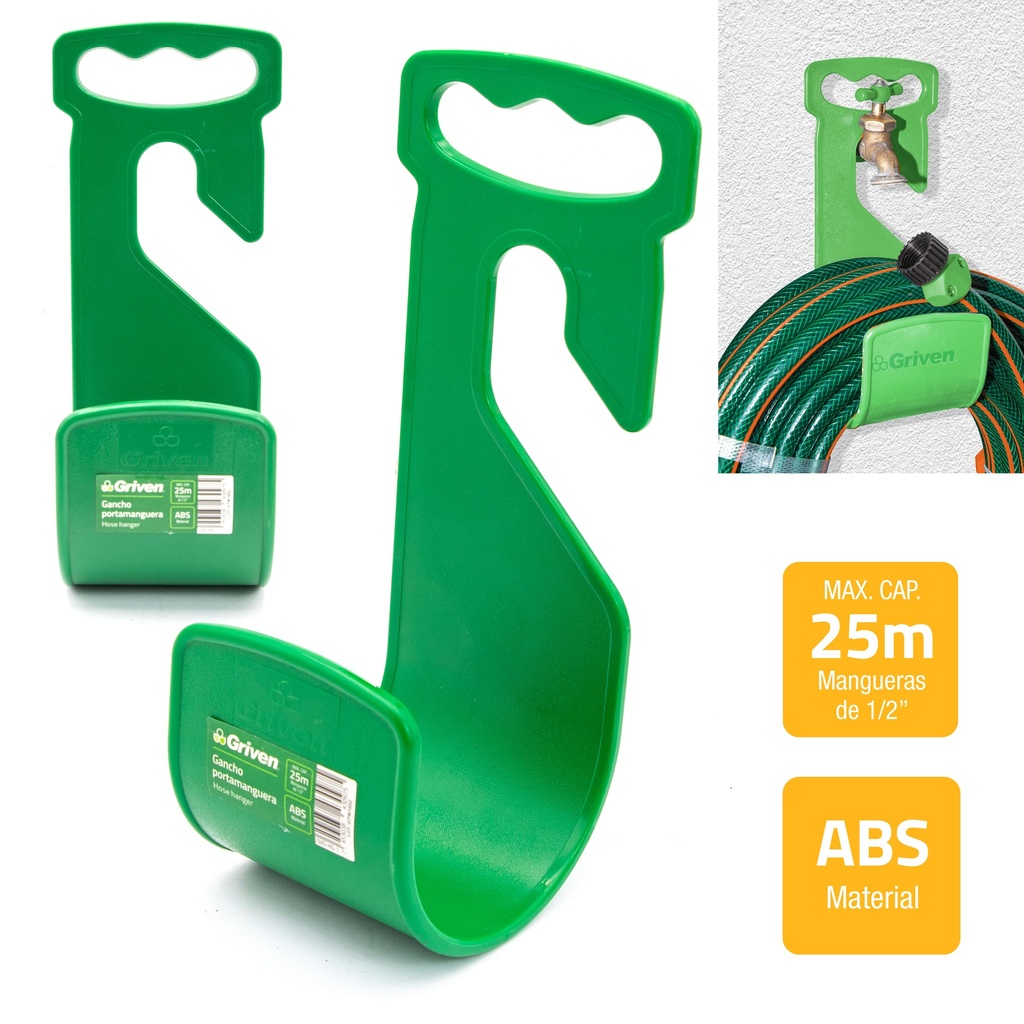 PORTAMANGUERA MAX 25 MTS GRIVEN 7-704