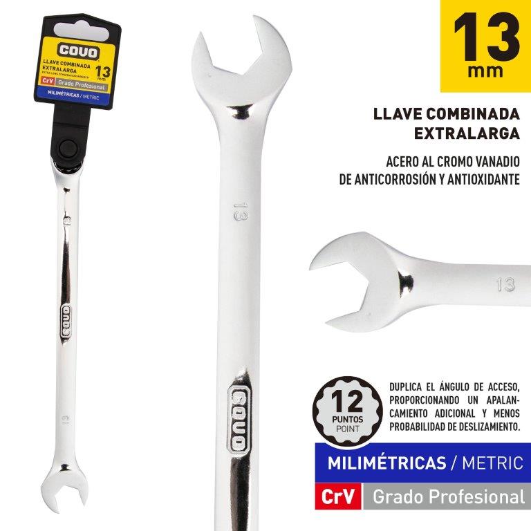 LLAVE COMBINADA x 13MM COVO 7-747