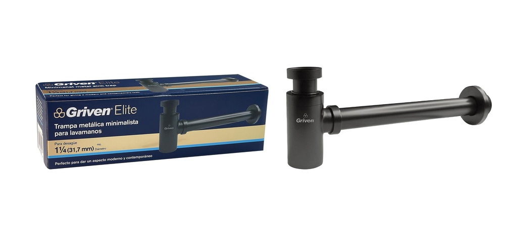 SIFON P/LAVAMANO METALICO GRIVEN ELITE 7-769