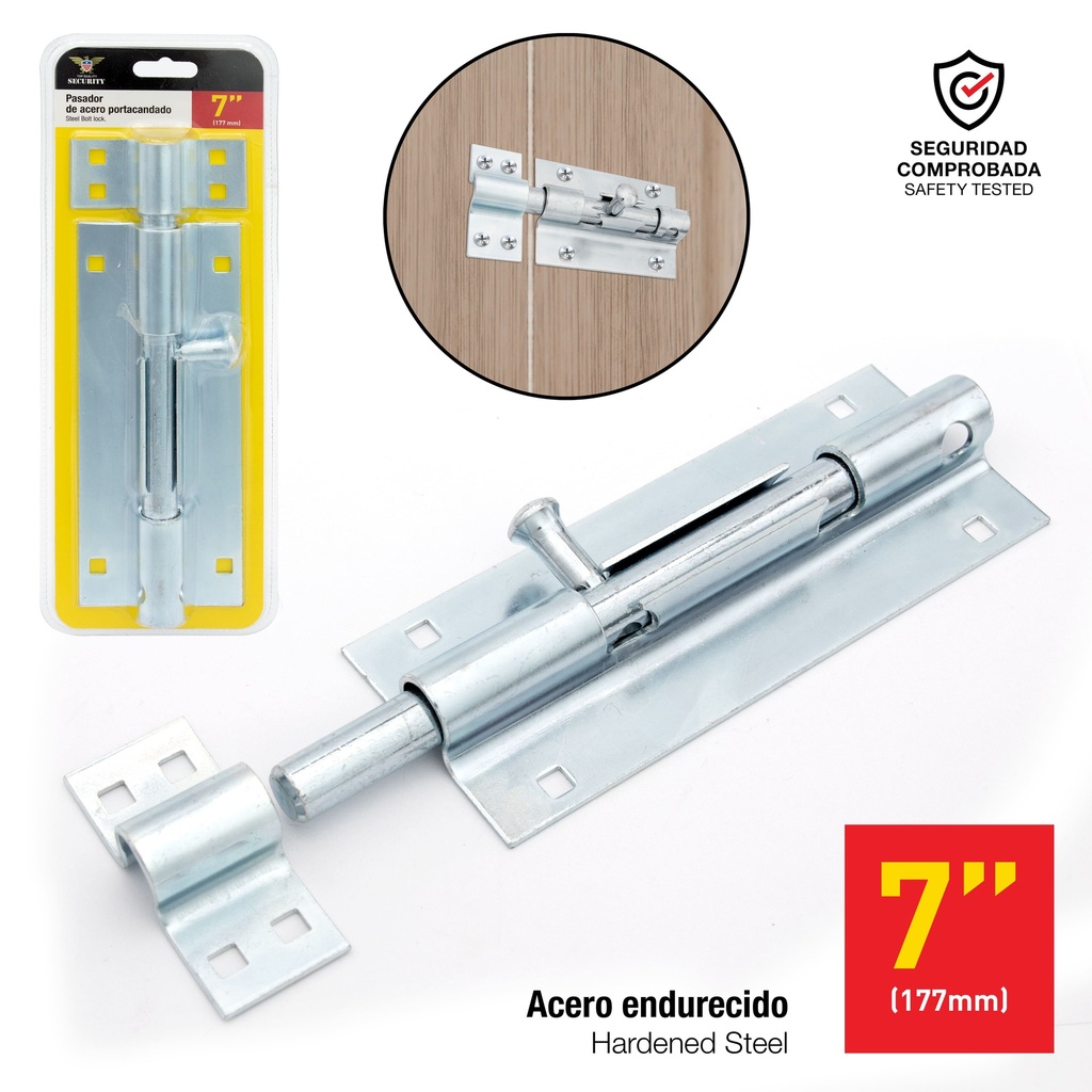 PASADOR DE SEGURIDAD 7" SECURITY 7-774