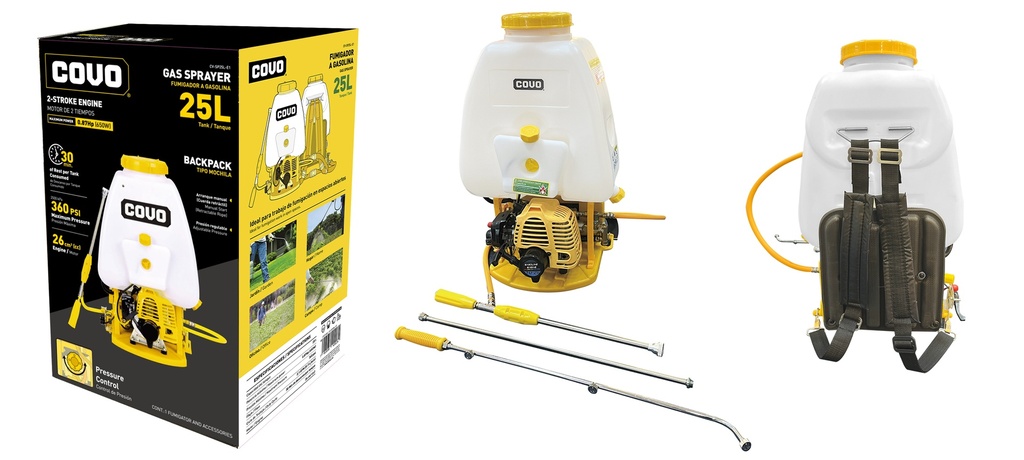 FUMIGADORA A GASOLINA x 25 LT COVO 7-870