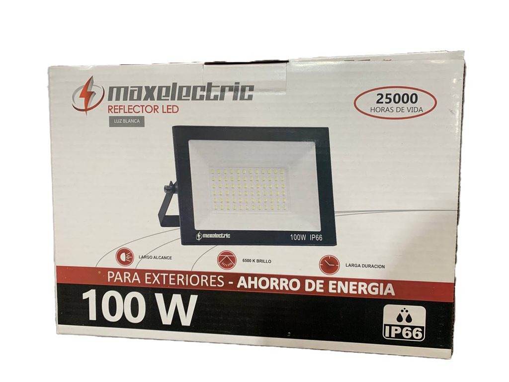 REFLECTOR SLIM LED 100W 85V/265V MAXELECTRIC 7-908