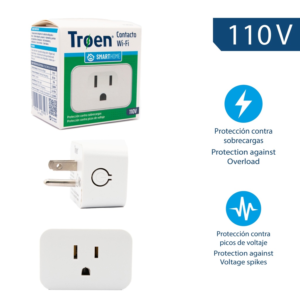 TOMA INTELIGENTE WIFI TROEN 7-958