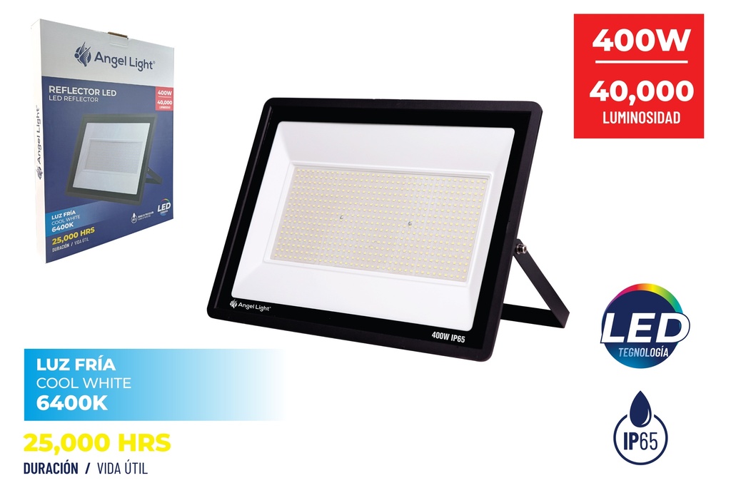 REFLECTOR SLIM LED 400W ANGEL LIGHT 8-013