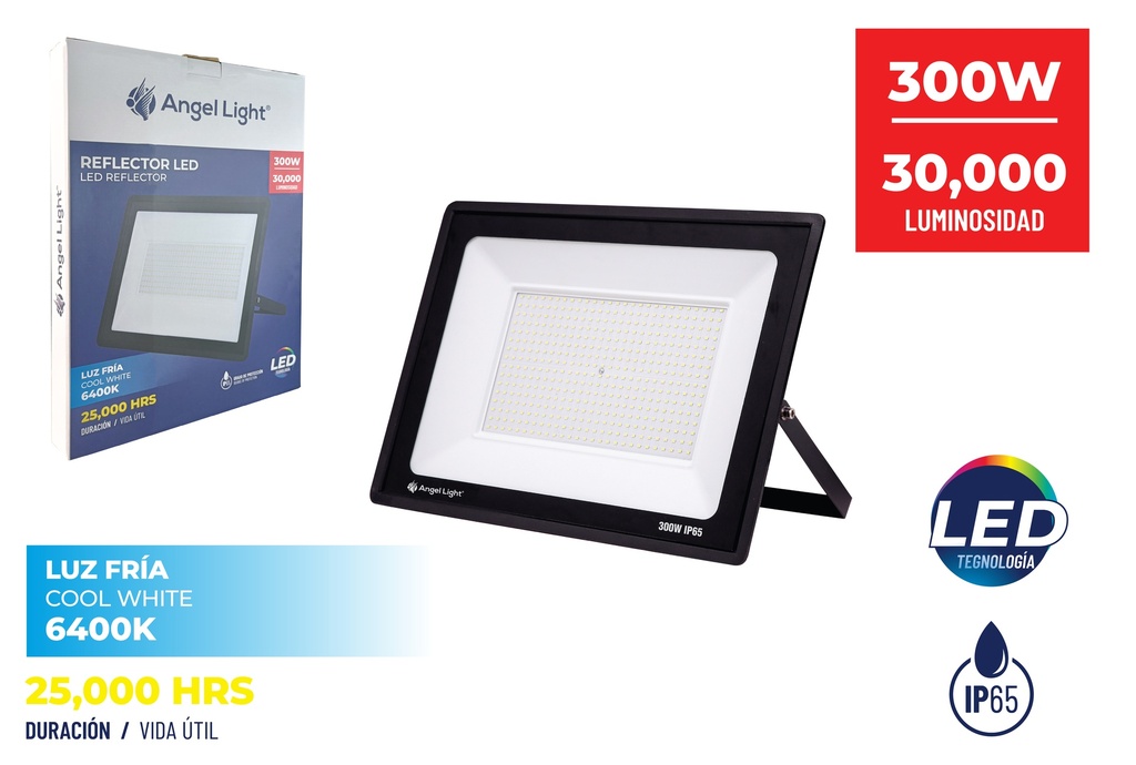 REFLECTOR SLIM LED 300W ANGEL LIGHT 8-014