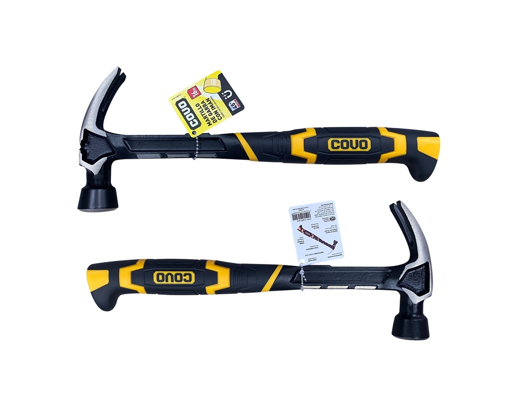 MARTILLO M/BIMATERIAL IMANTADO x 16 OZ COVO 8-019