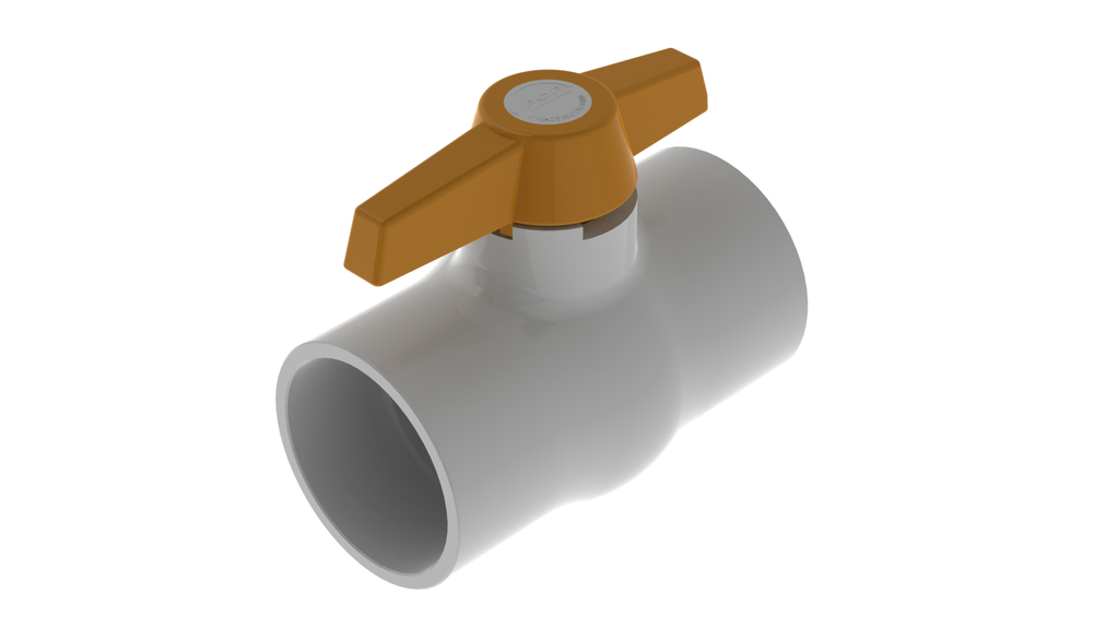 VALVULA DE BOLA PVC SOLDAR X 2" ECO PCP 8-033