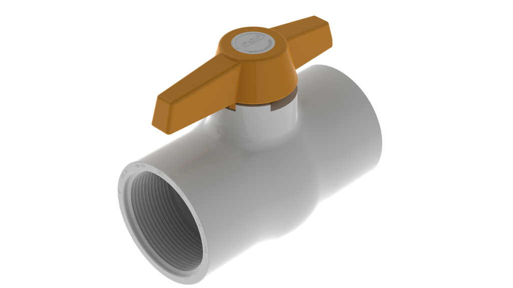 VALVULA DE BOLA PVC ROSCAR X 2" ECO PCP 8-034