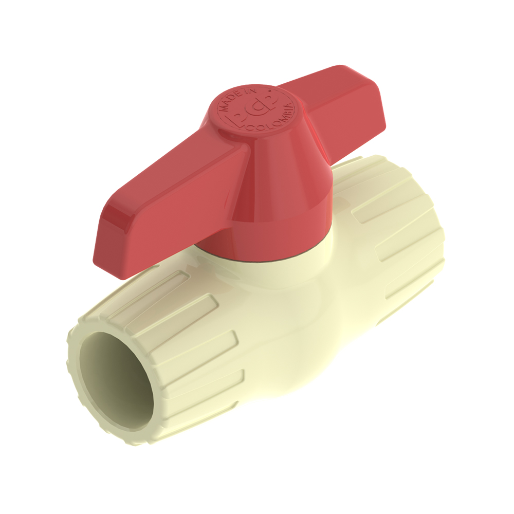 VALVULA DE BOLA CPVC SOLDAR X 1/2" ECO PCP 8-035