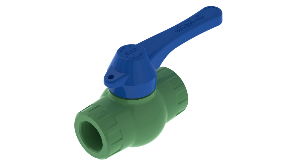 VALVULA DE BOLA PP 20 MM TERMOFUSION PCP 8-037