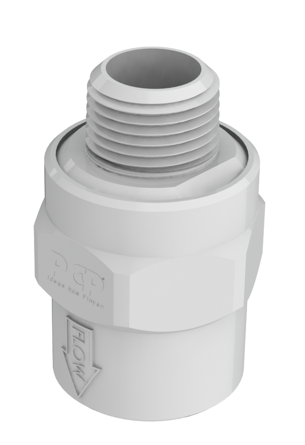 VALVULA CHECK ANTIRETORNO 3/4" DZR PCP 8-041