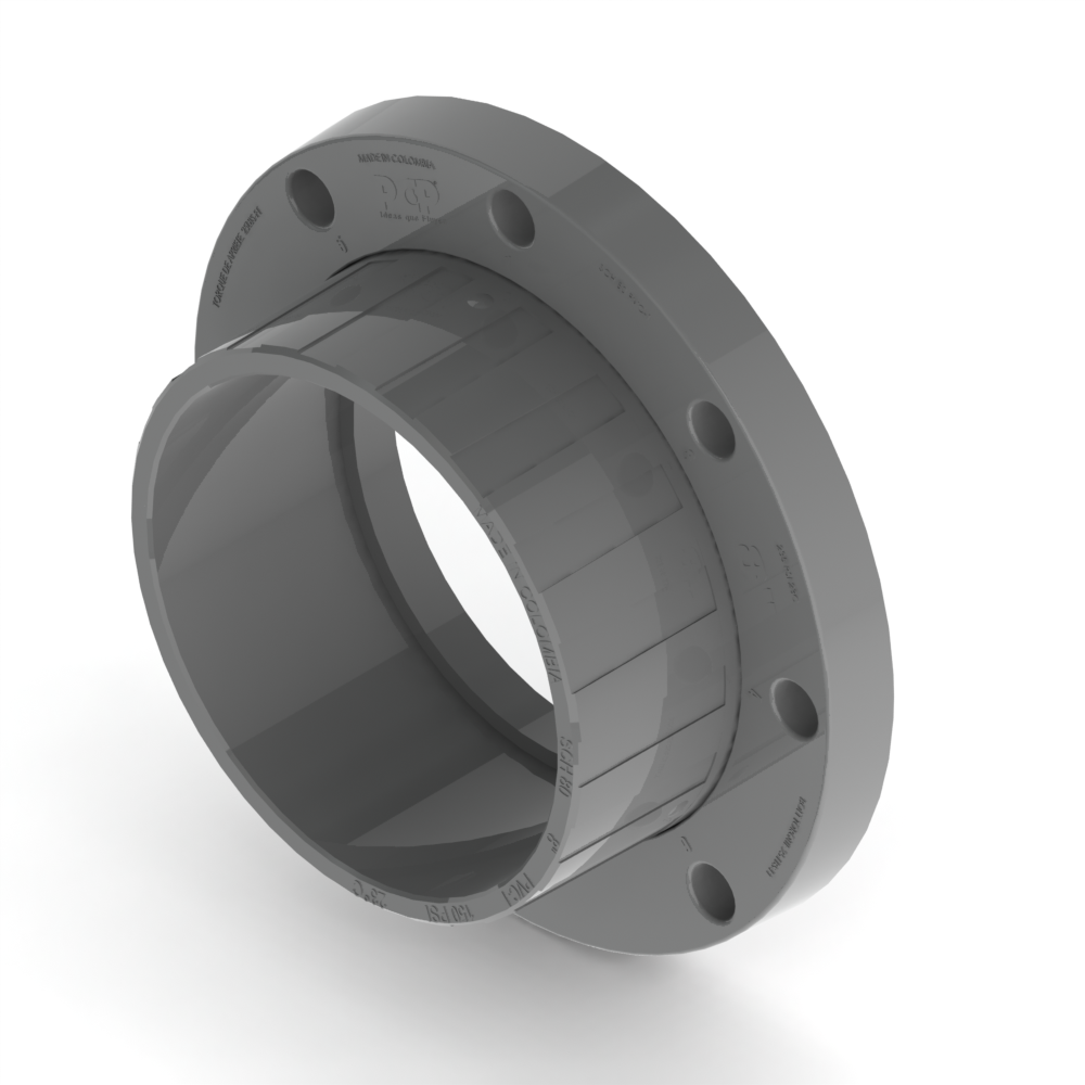 BRIDA PVC x 8" SOLDAR PCP 8-074