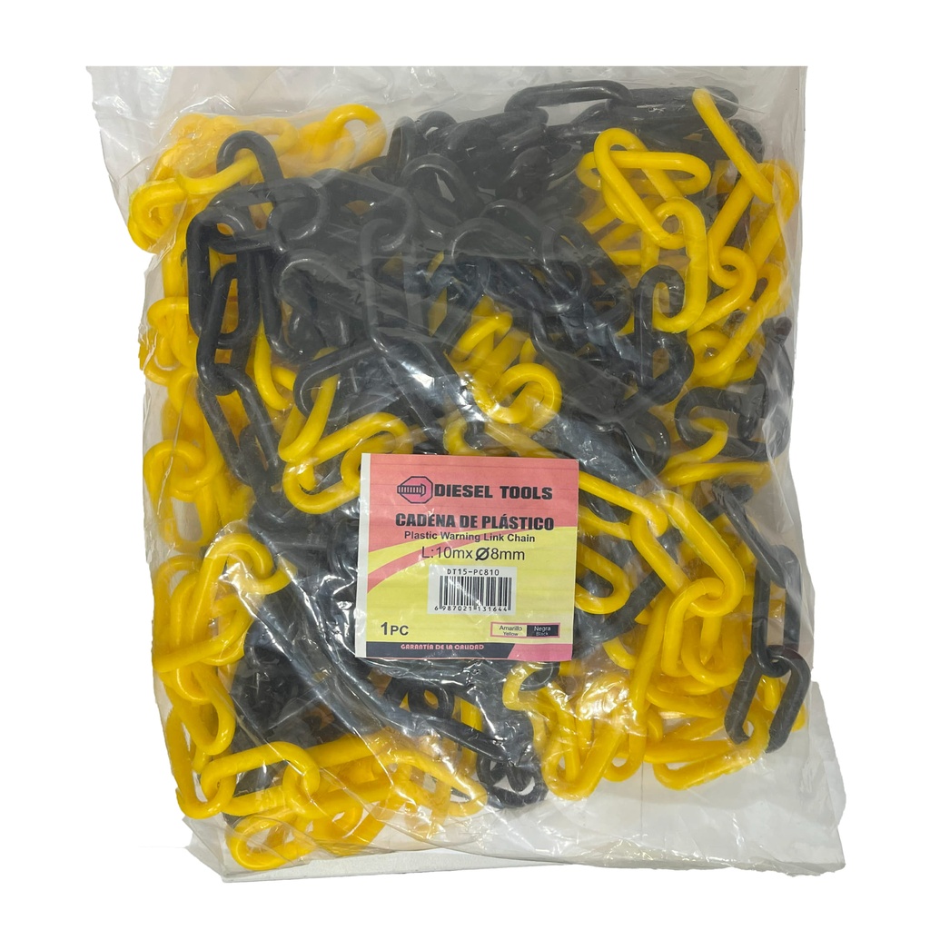 CADENA PLASTICA 8MM x 10 MTS DIESEL TOOLS 8-093
