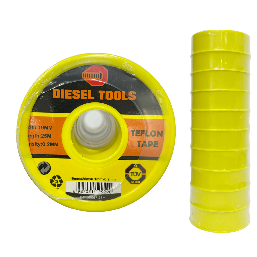 TEFLON PROFESIONAL 3/4 x 25MTS DIESEL TOOLS 8-128