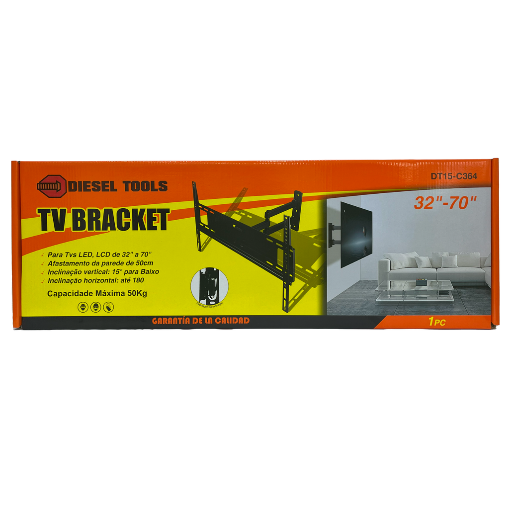 SOPORTE PARA TV MOVIBLE 32-70" DIESEL TOOLS 8-146