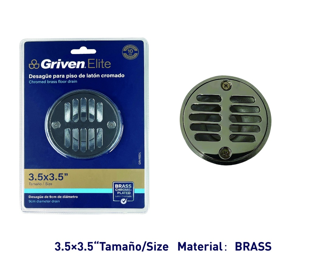 REJILLA CROMADA RED STANDARD GRIVEN ELITE 8-161