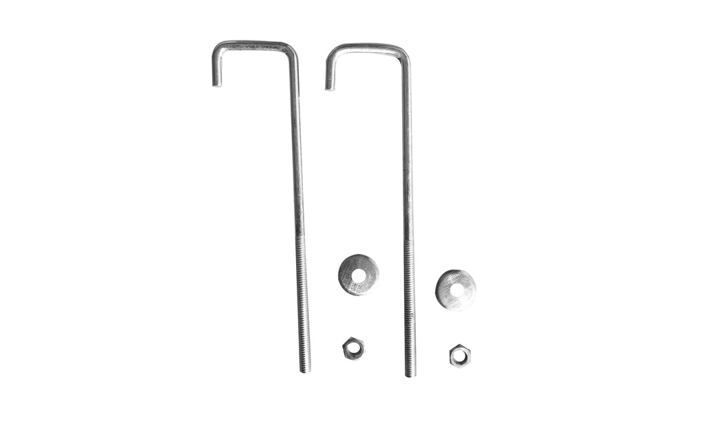 GANCHO 3 x 1 LARGO (150mm) x 100UNID SECURITY 5-147