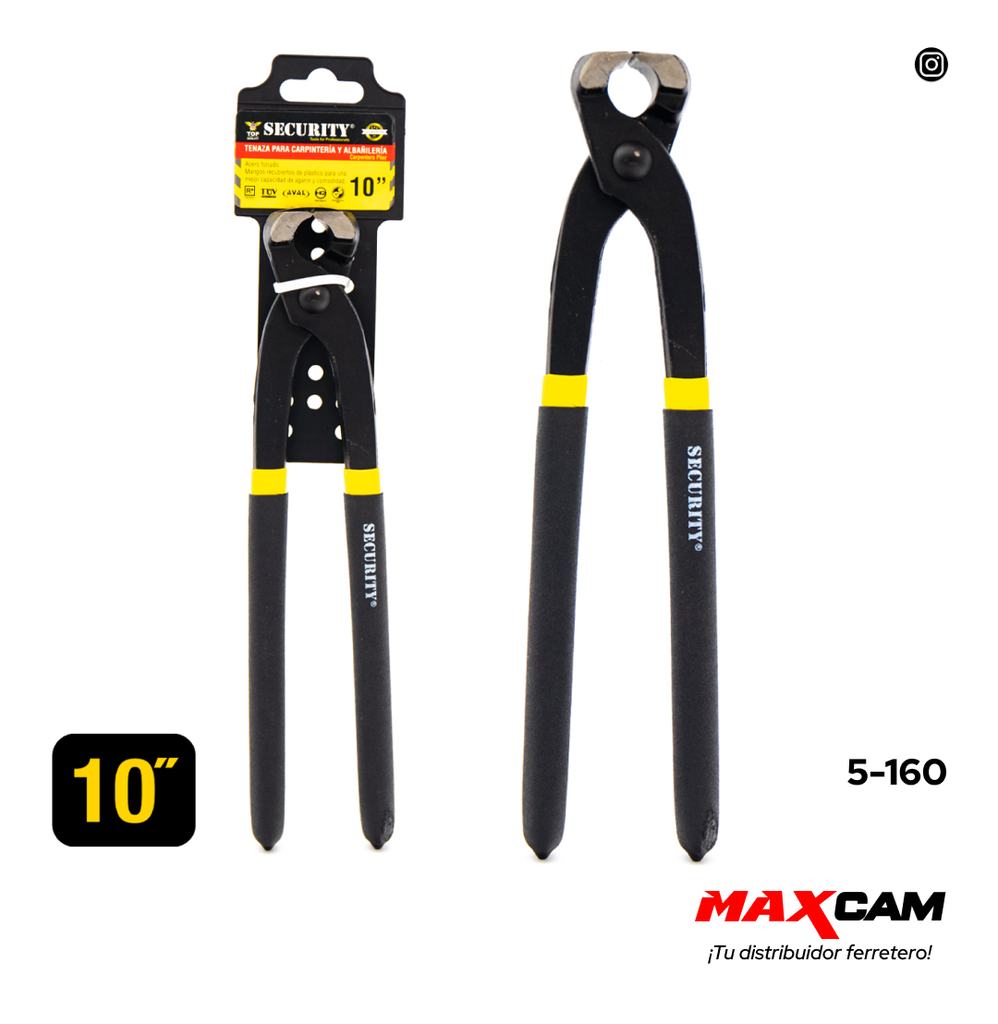 TENAZA CARPINTERA 10¨ SECURITY 5-160