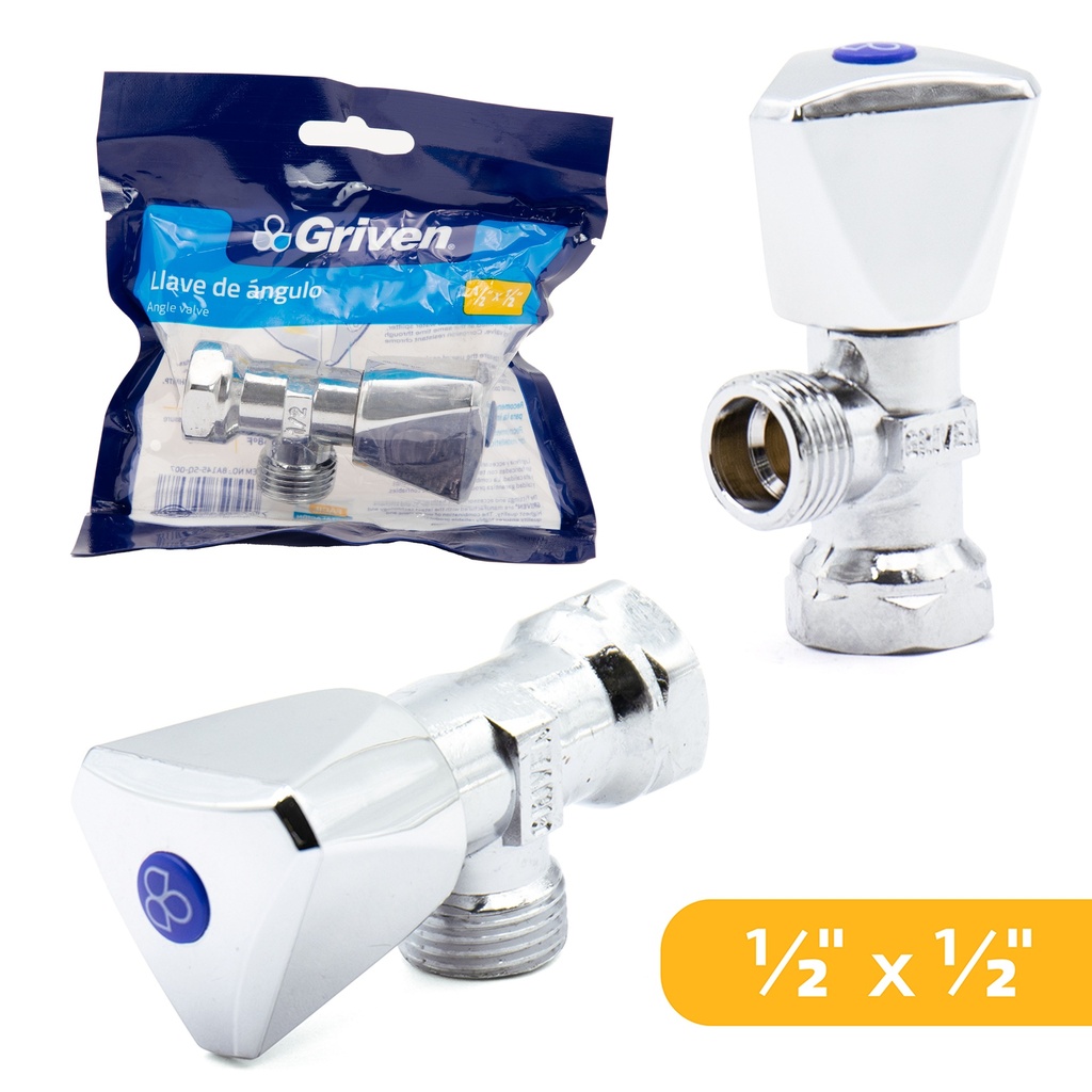 LLAVE ARRESTO 1/2" x 1/2" TIPO FP GRIVEN 5-167