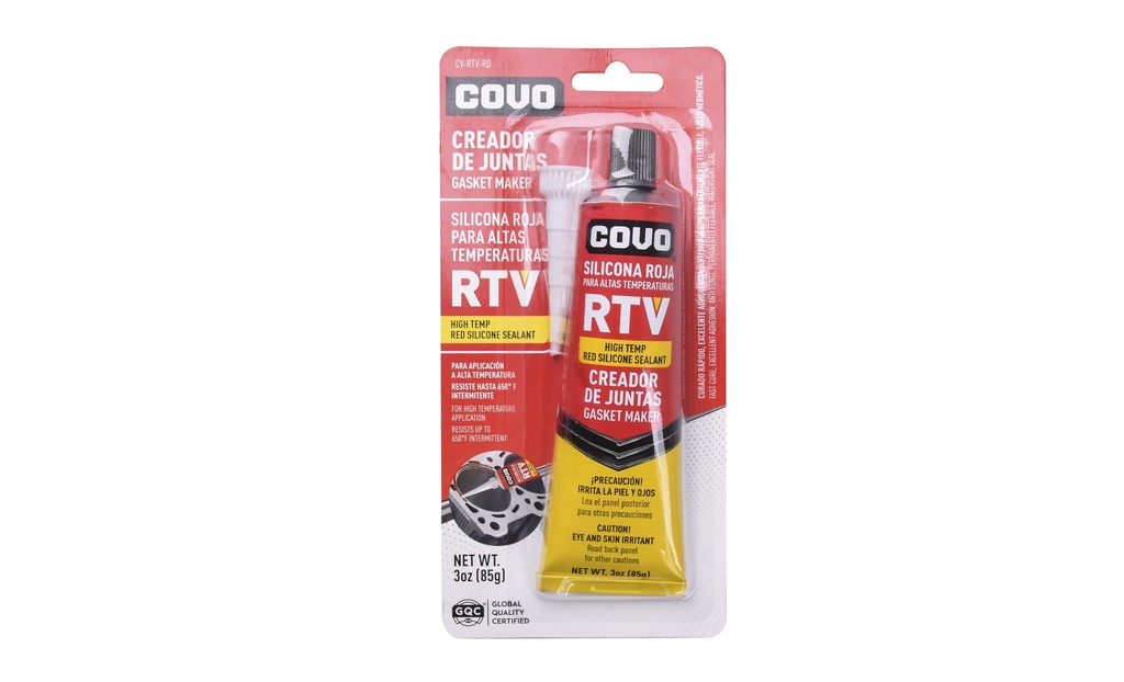 SILICON ROJO RTV 99G COVO 5-168