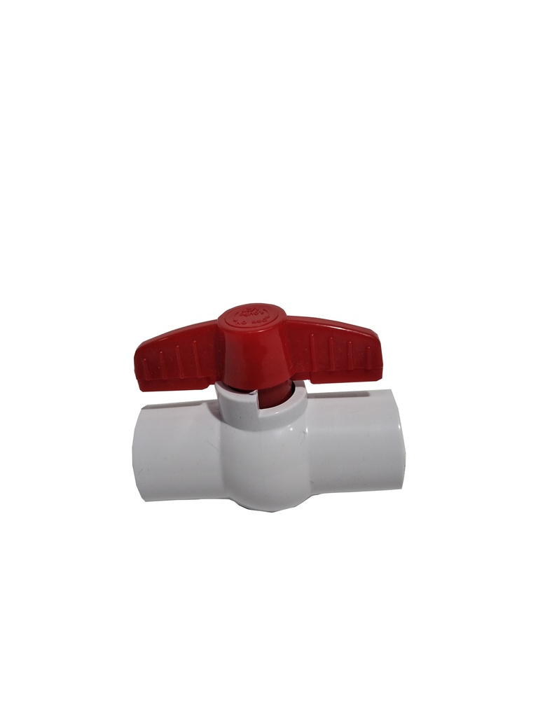 LLAVE DE BOLA PVC C/ROSCA x 1/2 SIN MARCA 5-214