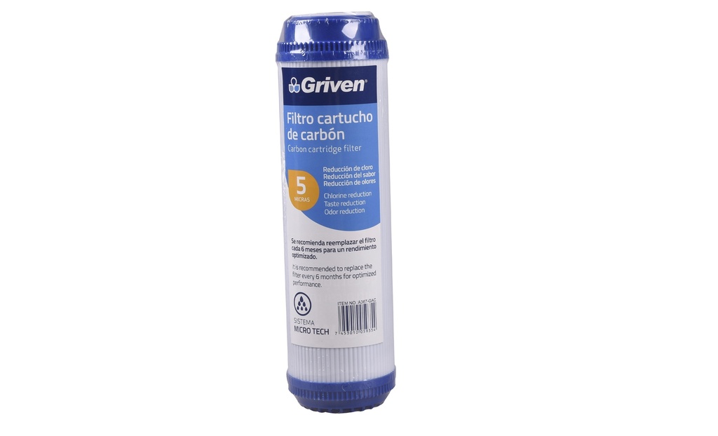CARTUCHO DE FILTRO CARBON 5-330