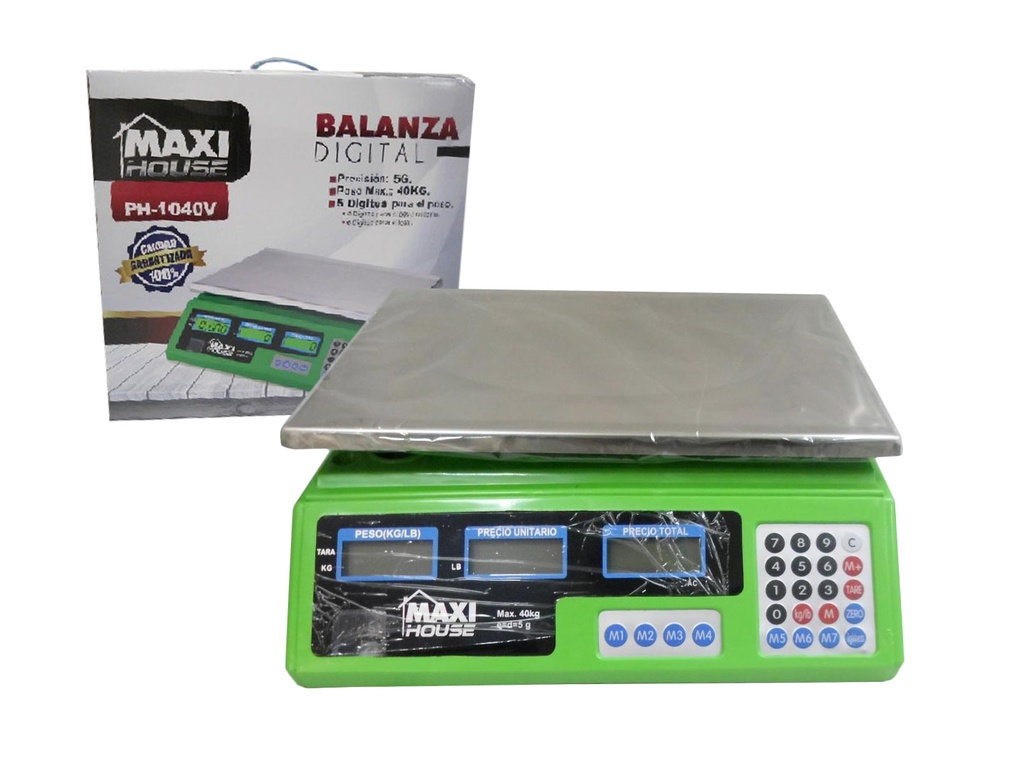 PESO ELECTRONICO BALANZA DIGITAL x 40 KG 5-340