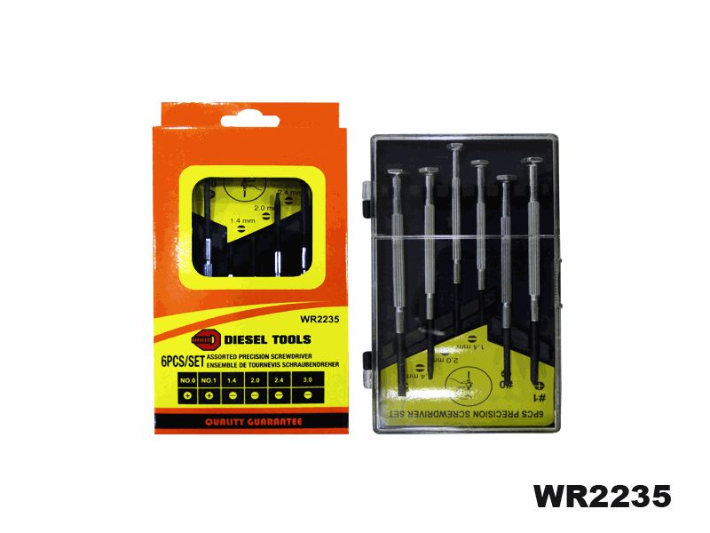 DESTORNILLADOR RELOJERO 6 PCS DIESEL TOOLS 5-414