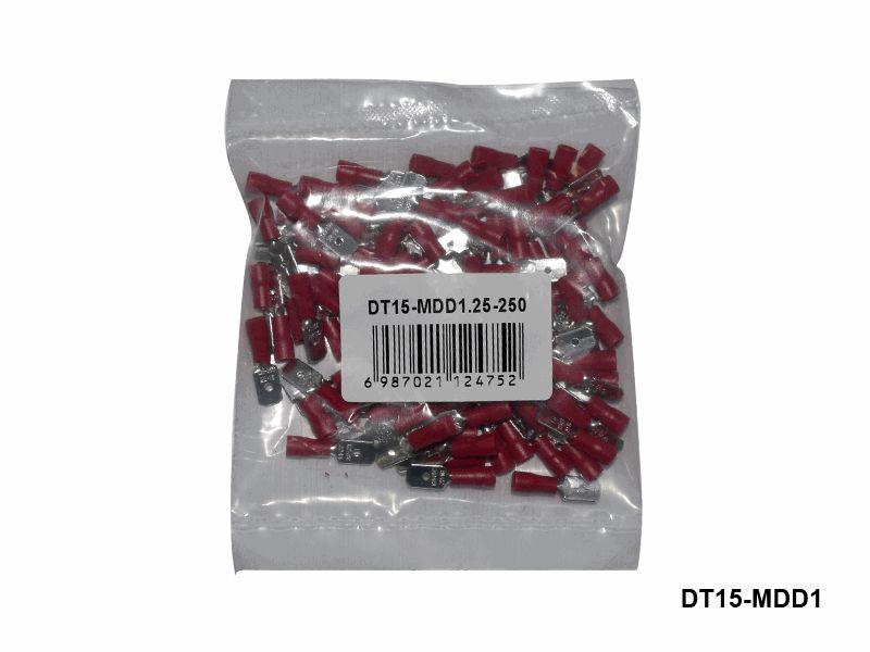 TERMINAL P/CABLE MACHO ROJO 5-421