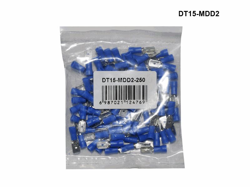 TERMINAL P/CABLE MACHO AZUL 5-422