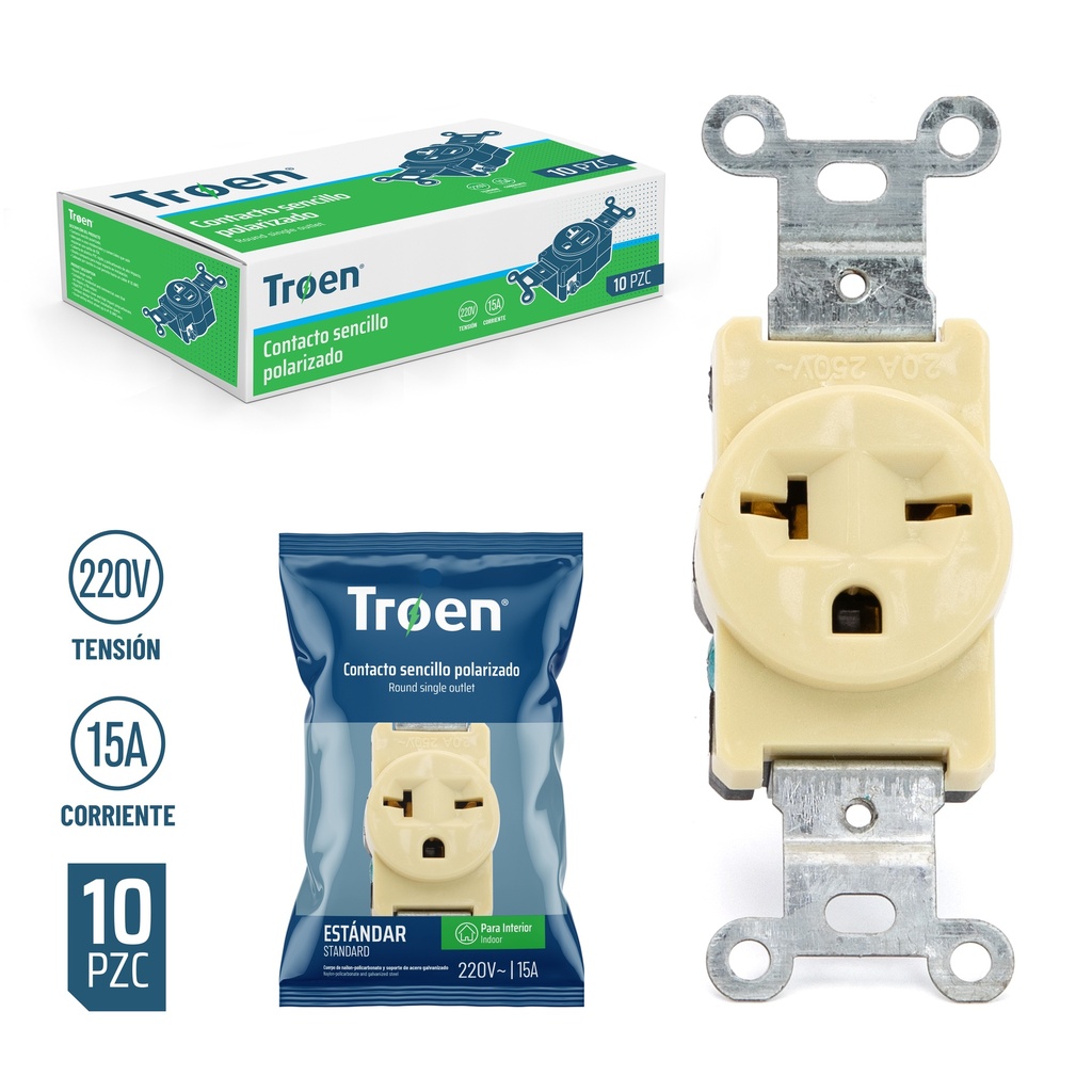 TOMA CHINA 220V TROEN 5-482
