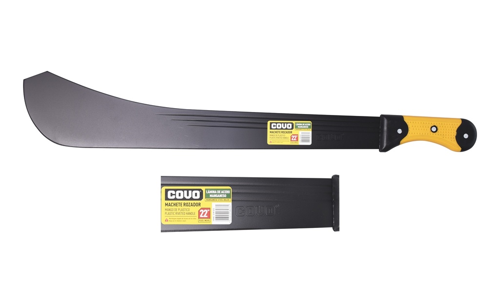 MACHETE ROZADOR 22" MANGO PLAST COVO 5-486