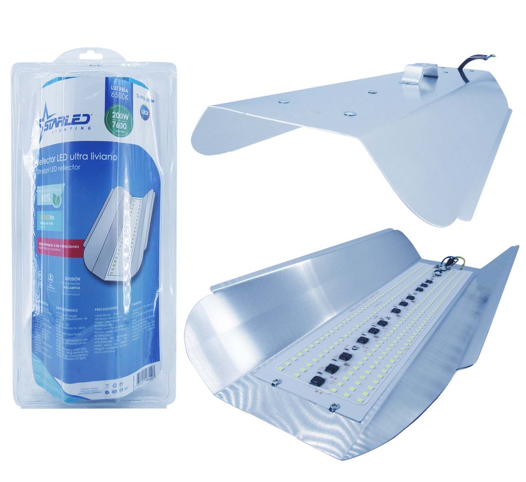 REFLECTOR LED ULTRA LIVIANO 200W STARLED 5-508