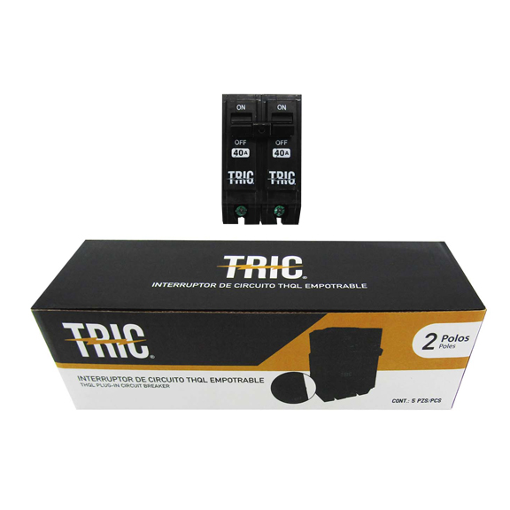 BREAKER PARA EMPOTRAR 2x40A TRIC 5-516