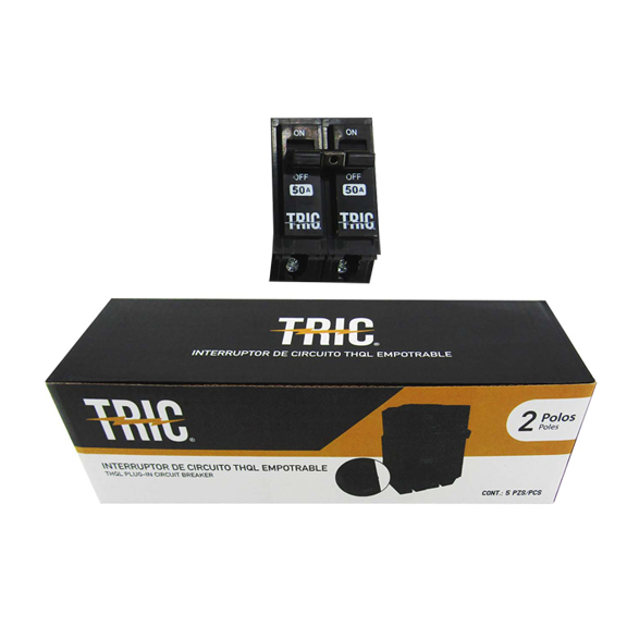 BREAKER PARA EMPOTRAR 2x50A TRIC 5-517