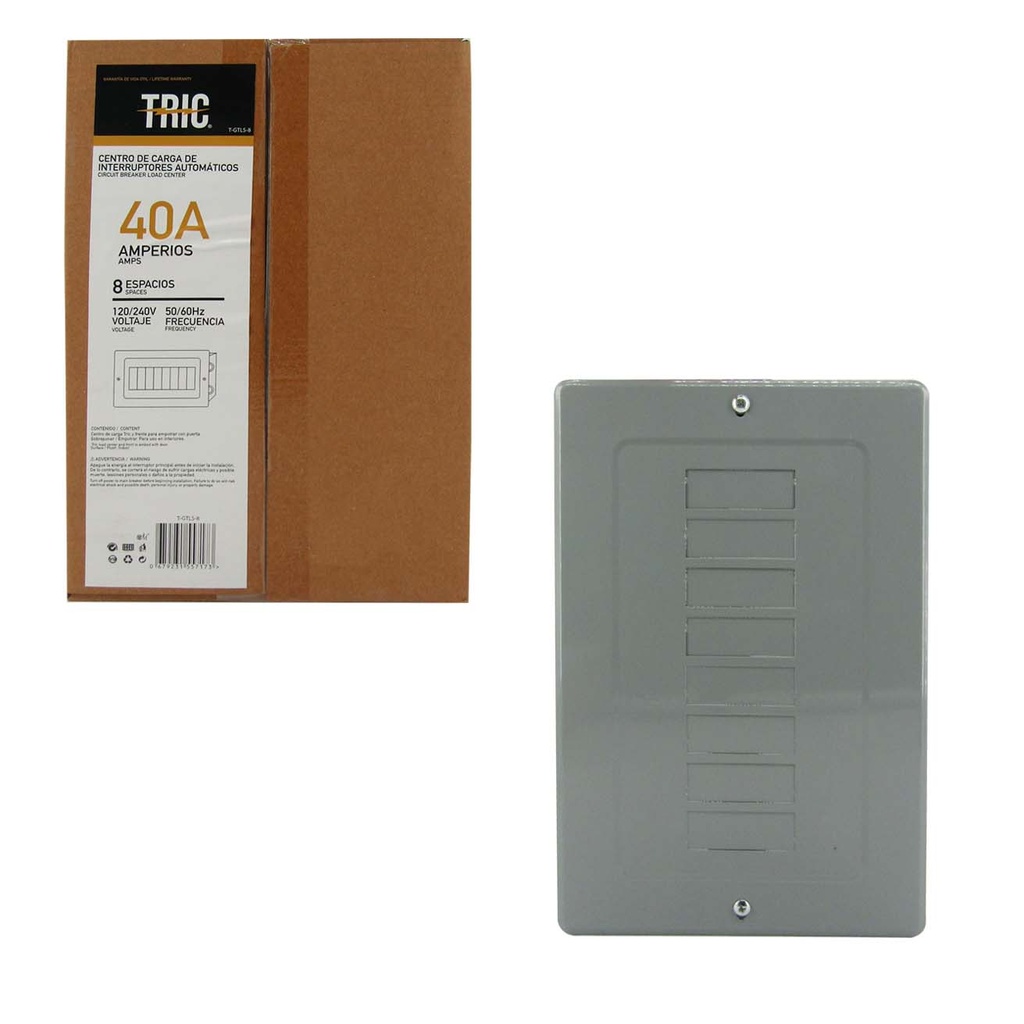 CAJA BREAKER EMPOTRAR 8 CIRCUITO 5-527