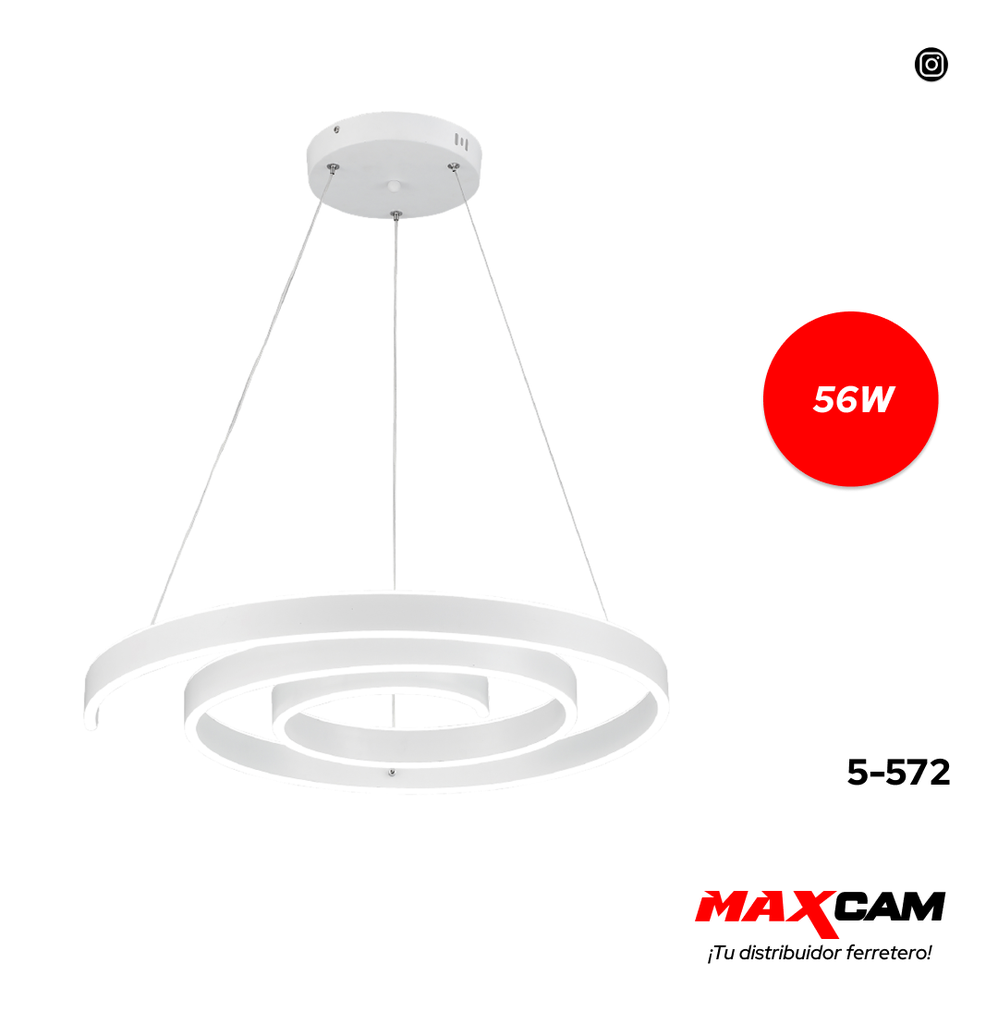 LAMPARA LED PARA TECHO 56W 85/265V ANGEL LAMPARA 5-572