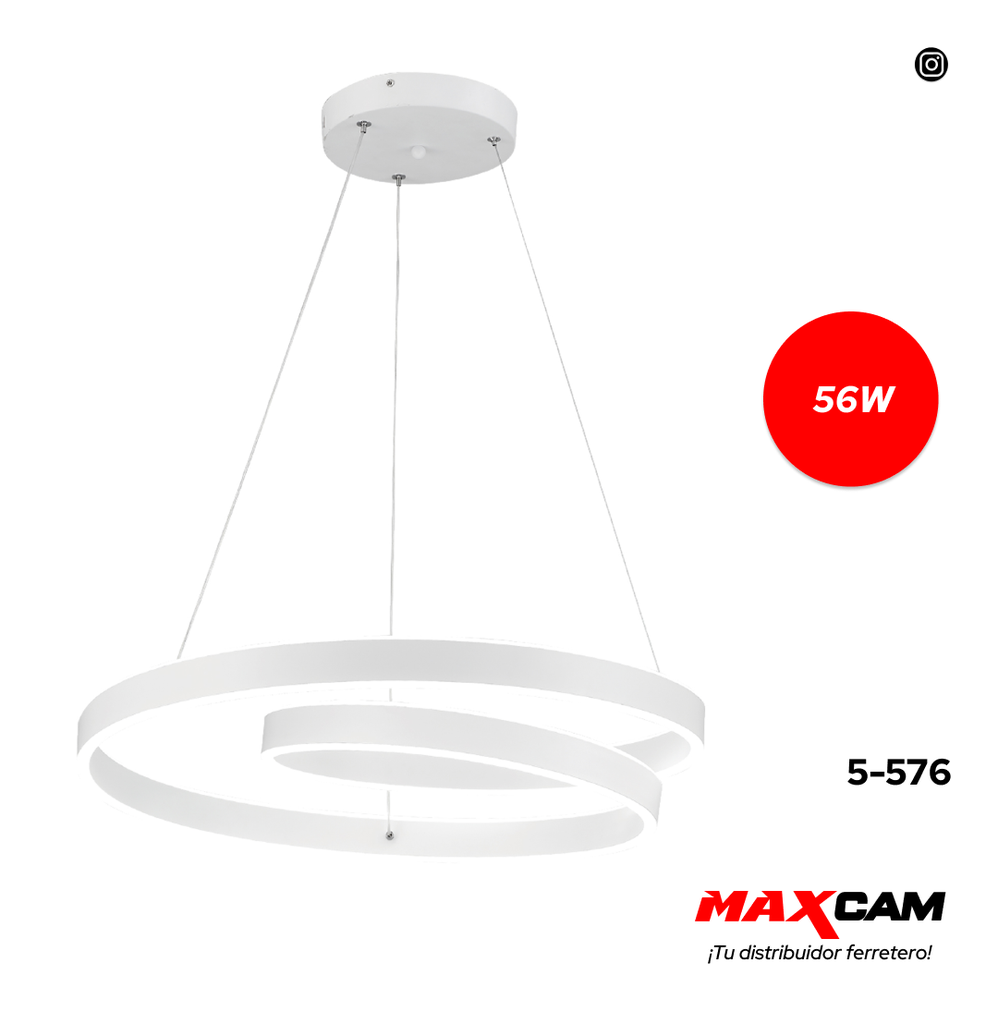 LAMPARA LED PARA TECHO 56W 85/265V ANGEL LAMPARA 5-576