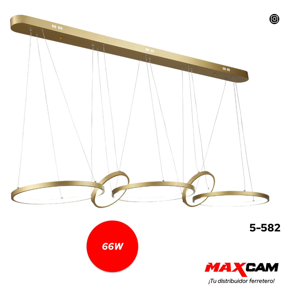 LAMPARA LED PARA TECHO 66W 85/265V ANGEL LAMPARA 5-582