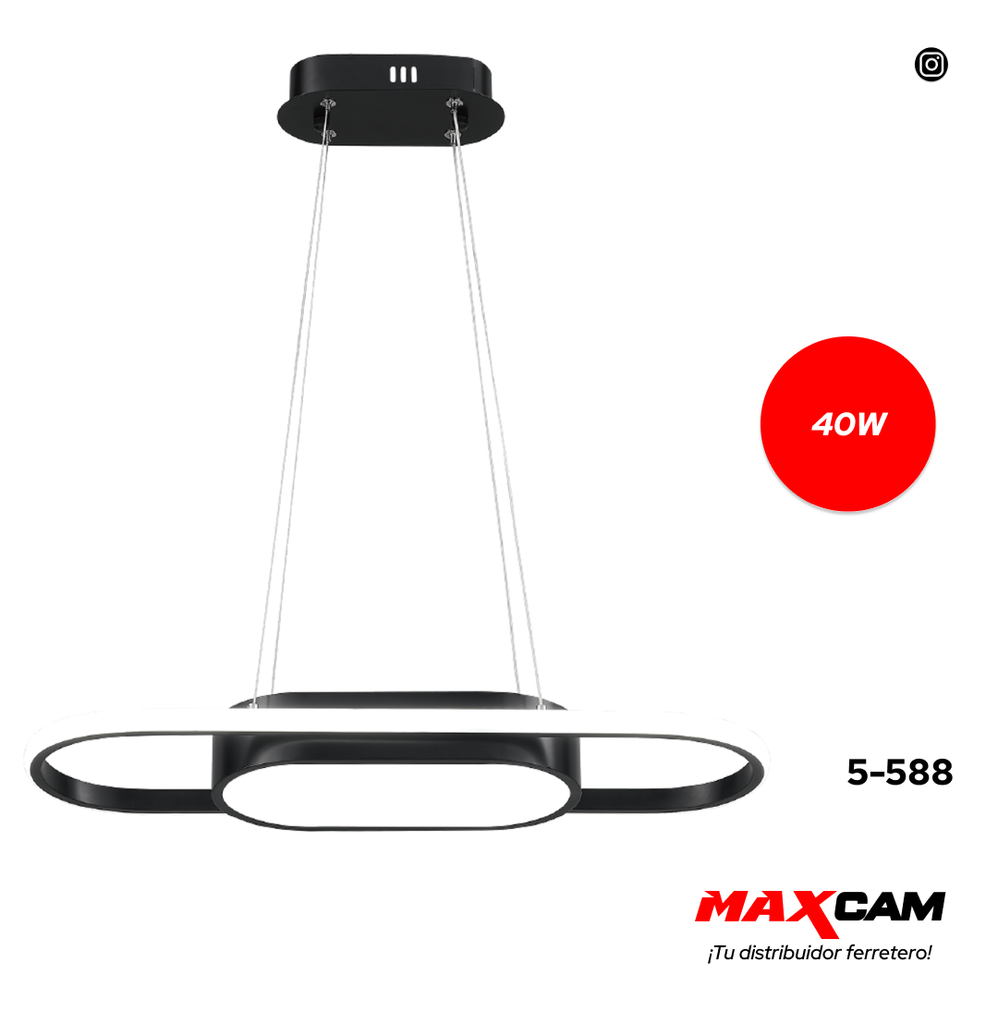 LAMPARA LED PARA TECHO 40W 85/265V ANGEL LAMPARA 5-588