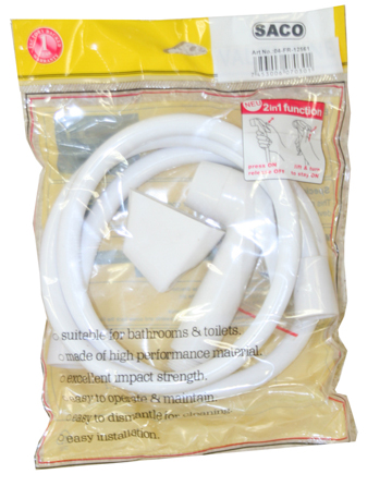 DUCHA TELEF PLAST (MANCHADA NO TIENE DEVOLUCION) SACO 5-602