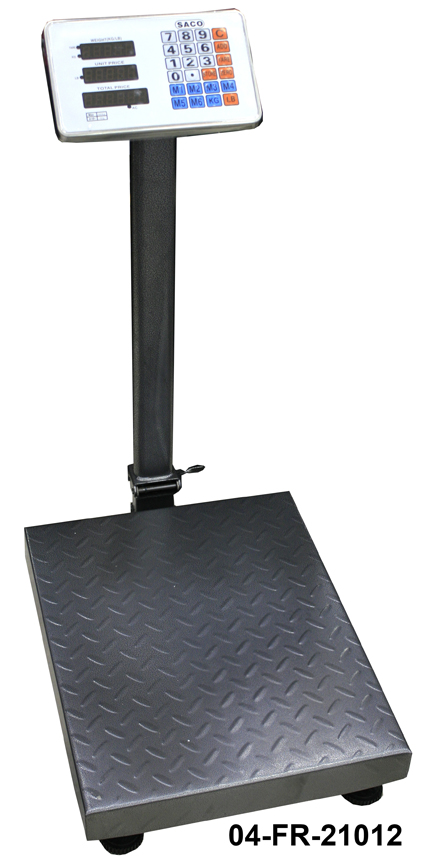 PESO DIGITAL DE PLATAFORMA 300KG SACO 5-610