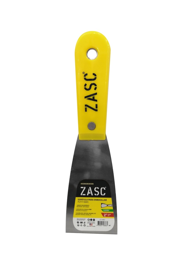 ESPATULA MANGO PLASTICO 2" ZASC 5-666