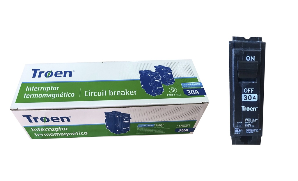 BREAKER PARA EMPOTRAR 1x30A TROEN 5-703