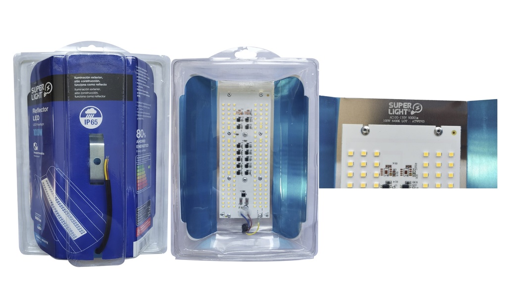 REFLECTOR LED LIVIANO 100W SUPER LIGHT 5-737
