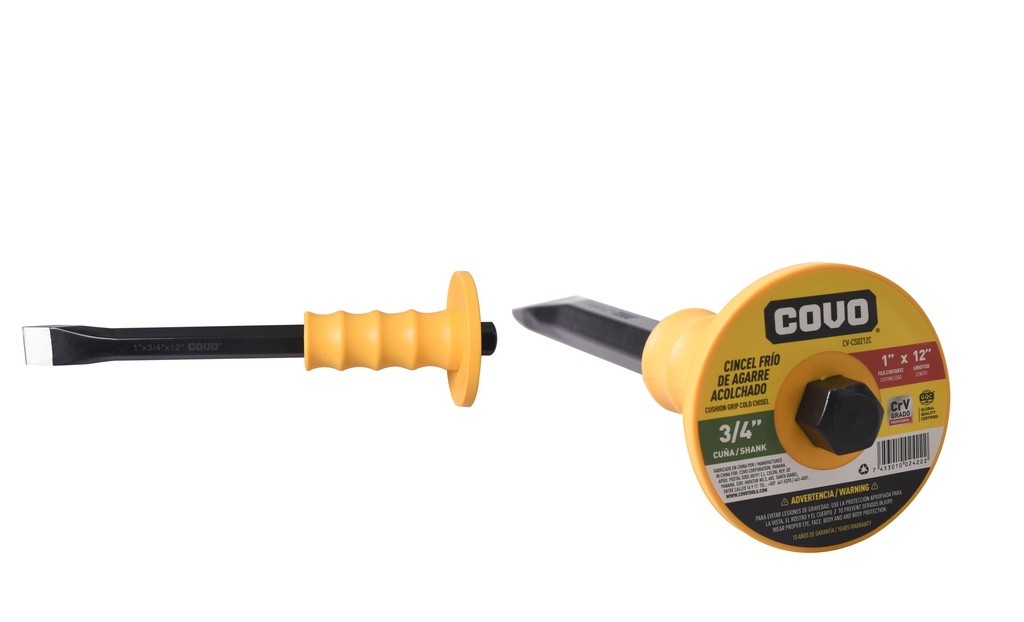 CINCEL 1X12" CON MANGO COVO 5-768