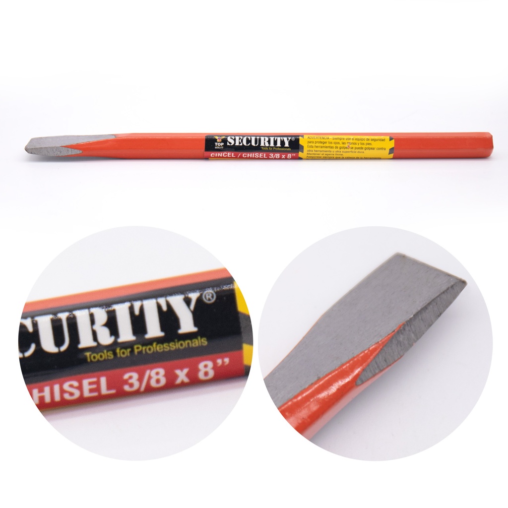 CINCEL 3/8x8" SECURITY 5-799
