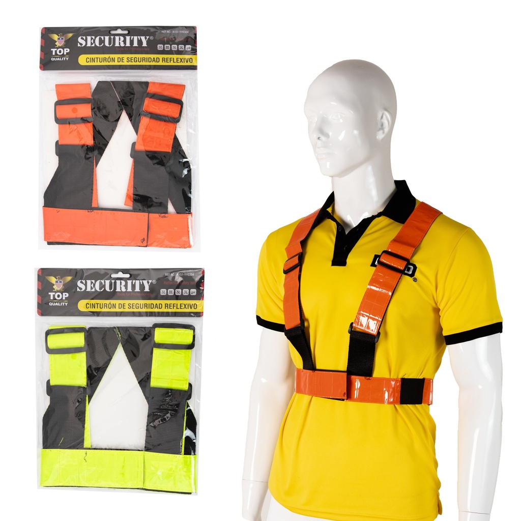 CINTURON DE SEGURIDAD REFLECTIVO SECURITY 5-802