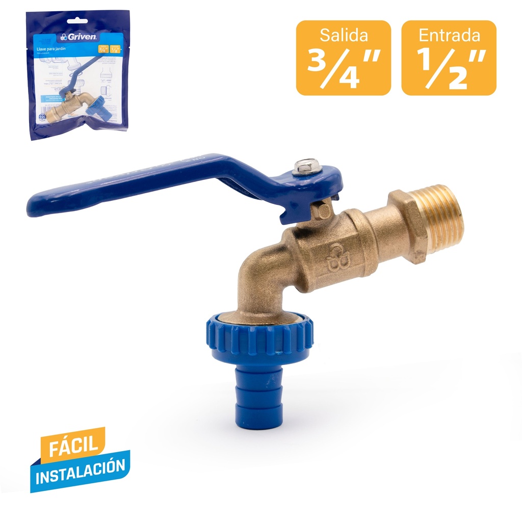 LLAVE MANGUERA PASO RAPIDO LIVIANA GRIVEN 5-863