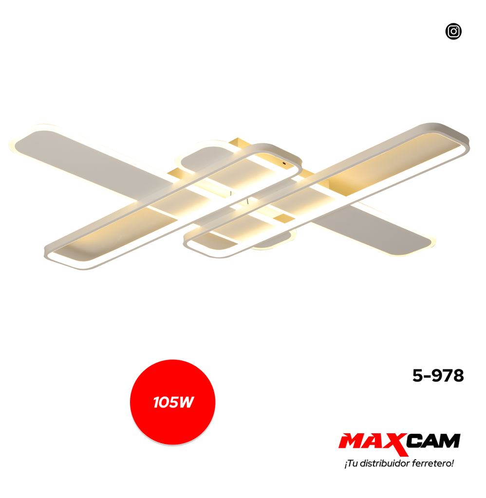 LAMPARA LED PARA TECHO 105W 85/265V ANGEL LIGHT 5-978